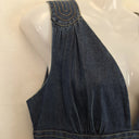 Zimmerman Elegant V Neck Denim Mini Dress Size 12 by SwapUp-Online Second Hand Store-Online Thrift Store