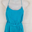 Zimmermann Aqua Racer Back Silk Party Mini Dress Size 8 by SwapUp-Online Second Hand Store-Online Thrift Store
