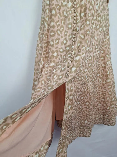 Zimmermann Blush Holiday Micro Button Dress Size 12 by SwapUp-Online Second Hand Store-Online Thrift Store