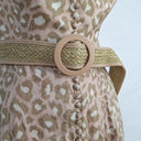 Zimmermann Blush Holiday Micro Button Dress Size 12 by SwapUp-Online Second Hand Store-Online Thrift Store