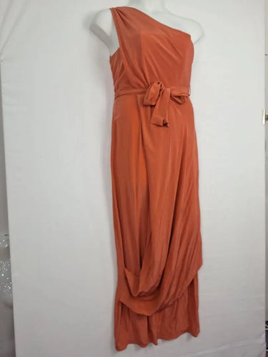 Zimmermann Elegant Clay Strapless Draped Midi Dress Size M by SwapUp-Online Second Hand Store-Online Thrift Store
