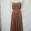 Zimmermann Elegant Strapless Cocktail Midi Dress Size 12 by SwapUp-Online Second Hand Store-Online Thrift Store