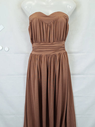 Zimmermann Elegant Strapless Cocktail Midi Dress Size 12 by SwapUp-Online Second Hand Store-Online Thrift Store