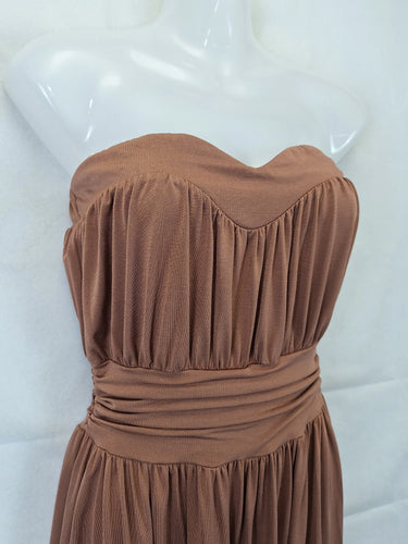 Zimmermann Elegant Strapless Cocktail Midi Dress Size 12 by SwapUp-Online Second Hand Store-Online Thrift Store