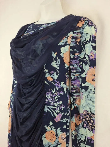 Zimmermann Long-sleeve Floral Mini Dress Size M by SwapUp-Online Second Hand Store-Online Thrift Store