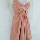 Zimmermann Rose Gold Silk Wrap Dress Size 4 by SwapUp-Online Second Hand Store-Online Thrift Store