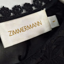 Zimmermann Silk Embroidered Peplum Blouse Size M by SwapUp-Online Second Hand Store-Online Thrift Store