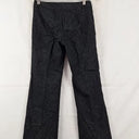 Zoya Karman Broderie Cropped Slight Flare Pants Size 8 by SwapUp-Online Second Hand Store-Online Thrift Store