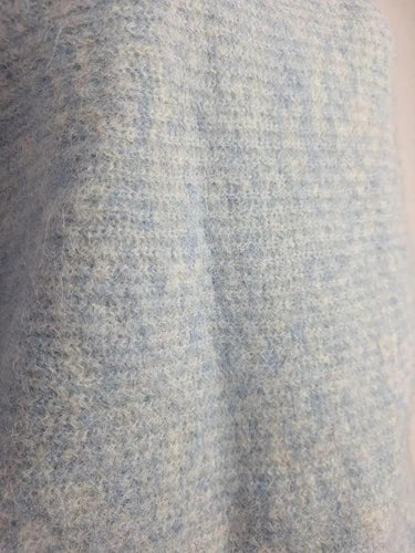 adolfo dominguez Baby Blue Alpaca Blend Cowl Jumper Size L by SwapUp-Online Second Hand Store-Online Thrift Store