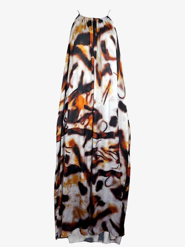adolfo dominguez Flowy Summer Evening Maxi Dress Size M by SwapUp-Online Second Hand Store-Online Thrift Store