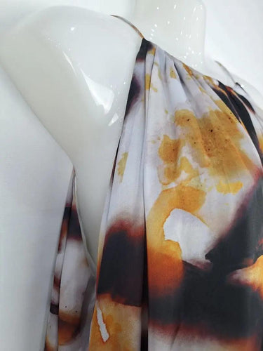 adolfo dominguez Flowy Summer Evening Maxi Dress Size M by SwapUp-Online Second Hand Store-Online Thrift Store