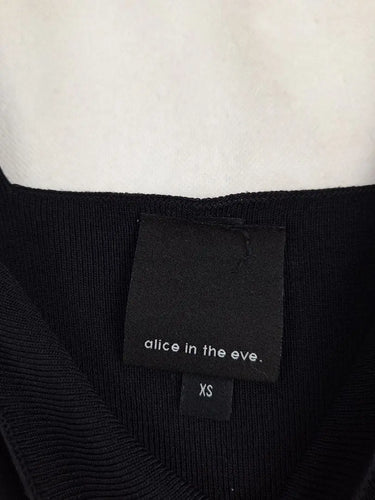 alice in the eve Stretch Square Neck Capsule Top Size XS by SwapUp-Online Second Hand Store-Online Thrift Store