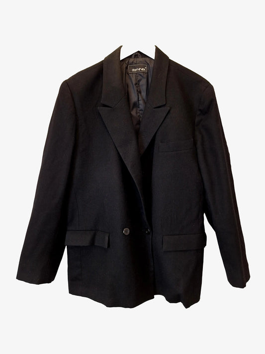 dominex Vintage Wool Warm Winter Blazer Size 18 by SwapUp-Online Second Hand Store-Online Thrift Store