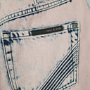 Second-Hand - Sass & Bide Swanky Pink Denim Flare Leg Jeans Size 6 - SwapUp