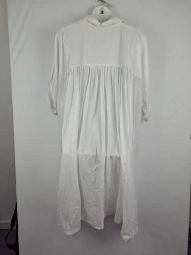 et al Light Sheer Oversized Resort Midi Dress Size S by SwapUp-Online Second Hand Store-Online Thrift Store