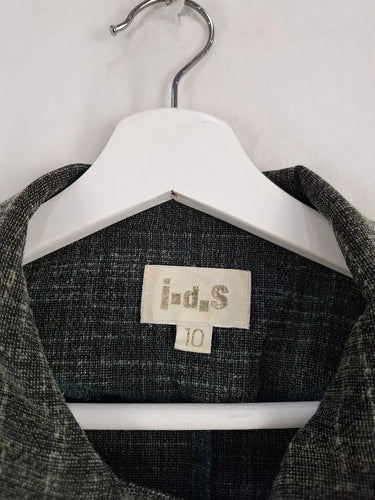 i.d.s Vintage Flecked Relaxed Fit Jacket Size 10 by SwapUp-Online Second Hand Store-Online Thrift Store
