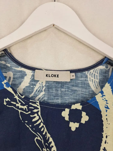 kloke Boxy Resort Mini Dress Size S by SwapUp-Online Second Hand Store-Online Thrift Store