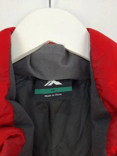 macpac Essential Crimson Winter Puffer Vest Size 14 by SwapUp-Online Second Hand Store-Online Thrift Store