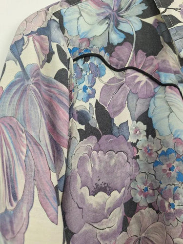 miller Piped Floral Western Shirt Size L by SwapUp-Online Second Hand Store-Online Thrift Store