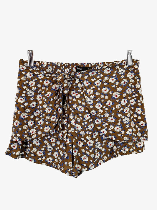 nunui Floral Wrap Light Summer Shorts Size 12 by SwapUp-Online Second Hand Store-Online Thrift Store