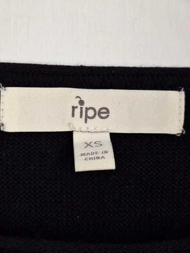 ripe Striped Press Stud Nursing Knit Jumper Size XS by SwapUp-Online Second Hand Store-Online Thrift Store