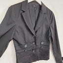 vallen Shiny Feature Button Fitted Blazer Size 10 by SwapUp-Online Second Hand Store-Online Thrift Store