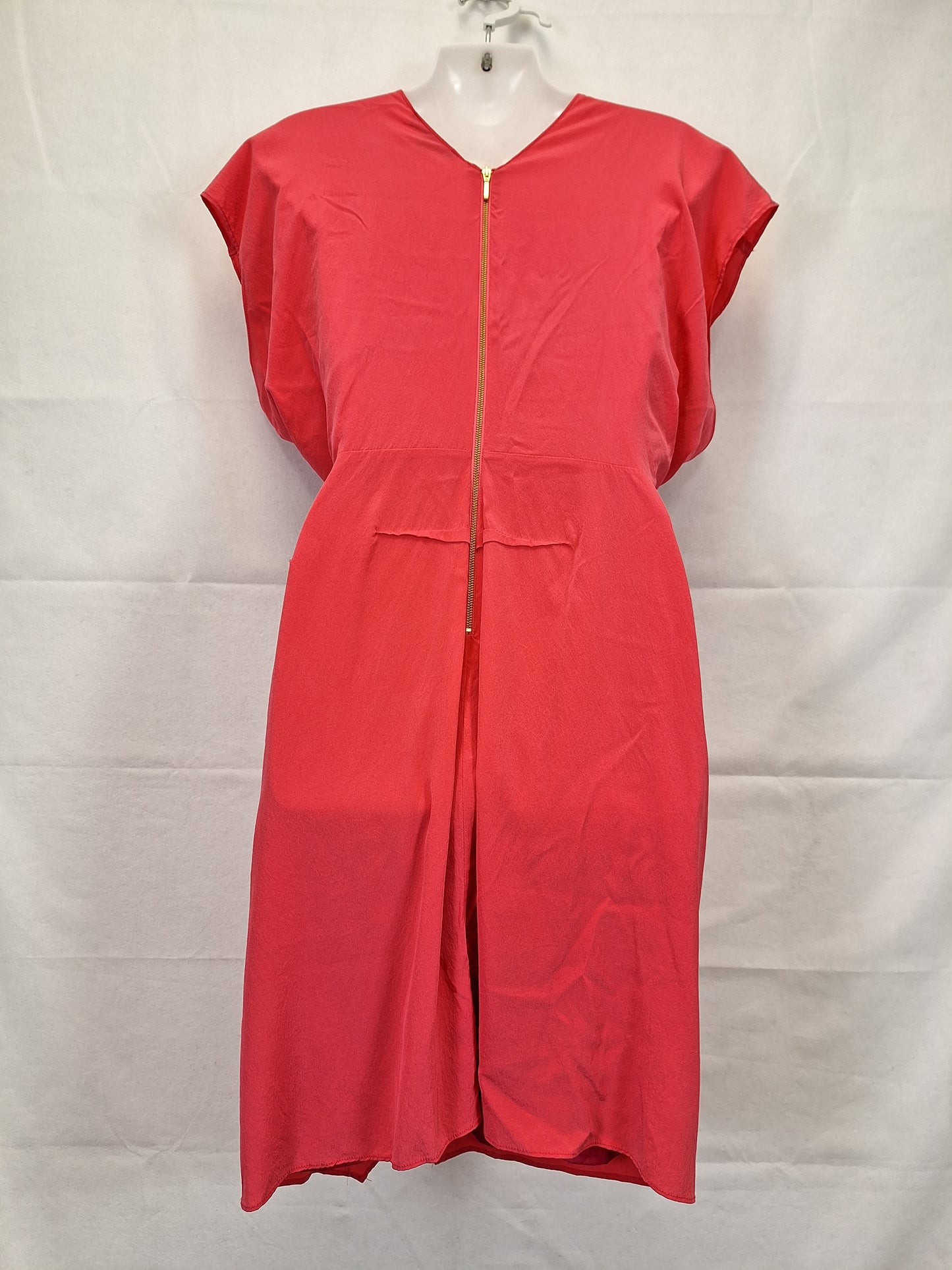 Country Road Barbie Frill Midi Dress Size 4 by SwapUp-Online Second Hand Store-Online Thrift Store
