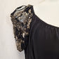 Fleur Wood Button Down Lace Sequins Midi Dress Size 12 by SwapUp-Online Second Hand Store-Online Thrift Store