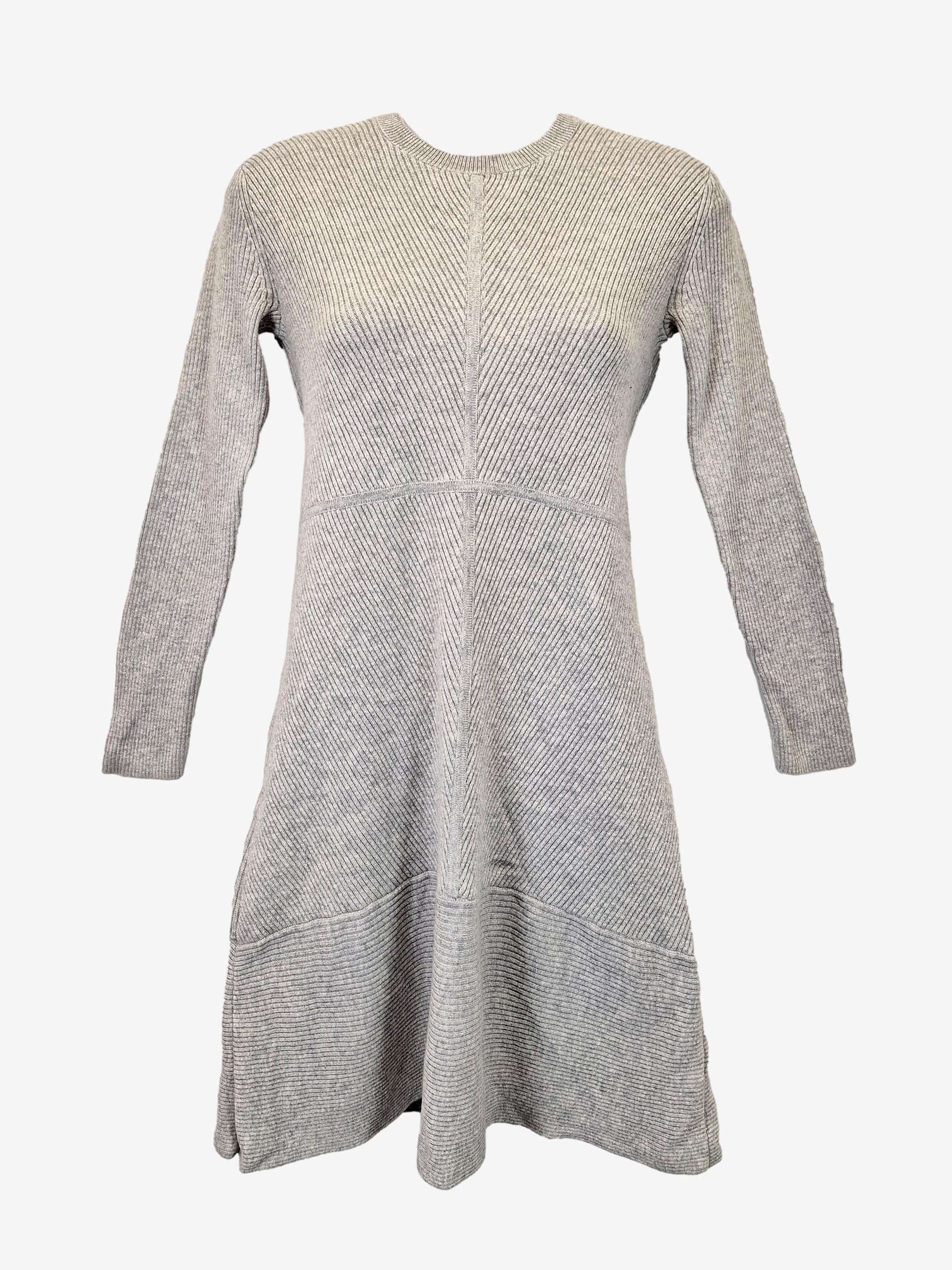 Witchery Winter Ribbed Knit Mini Dress Size XXS by SwapUp-Online Second Hand Store-Online Thrift Store
