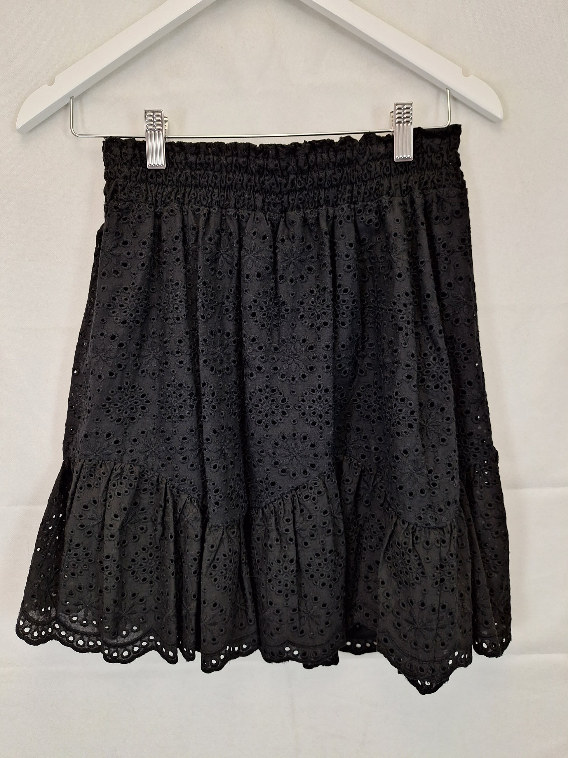 Decjuba Floral Cut Out Midi Skirt Size S by SwapUp-Online Second Hand Store-Online Thrift Store