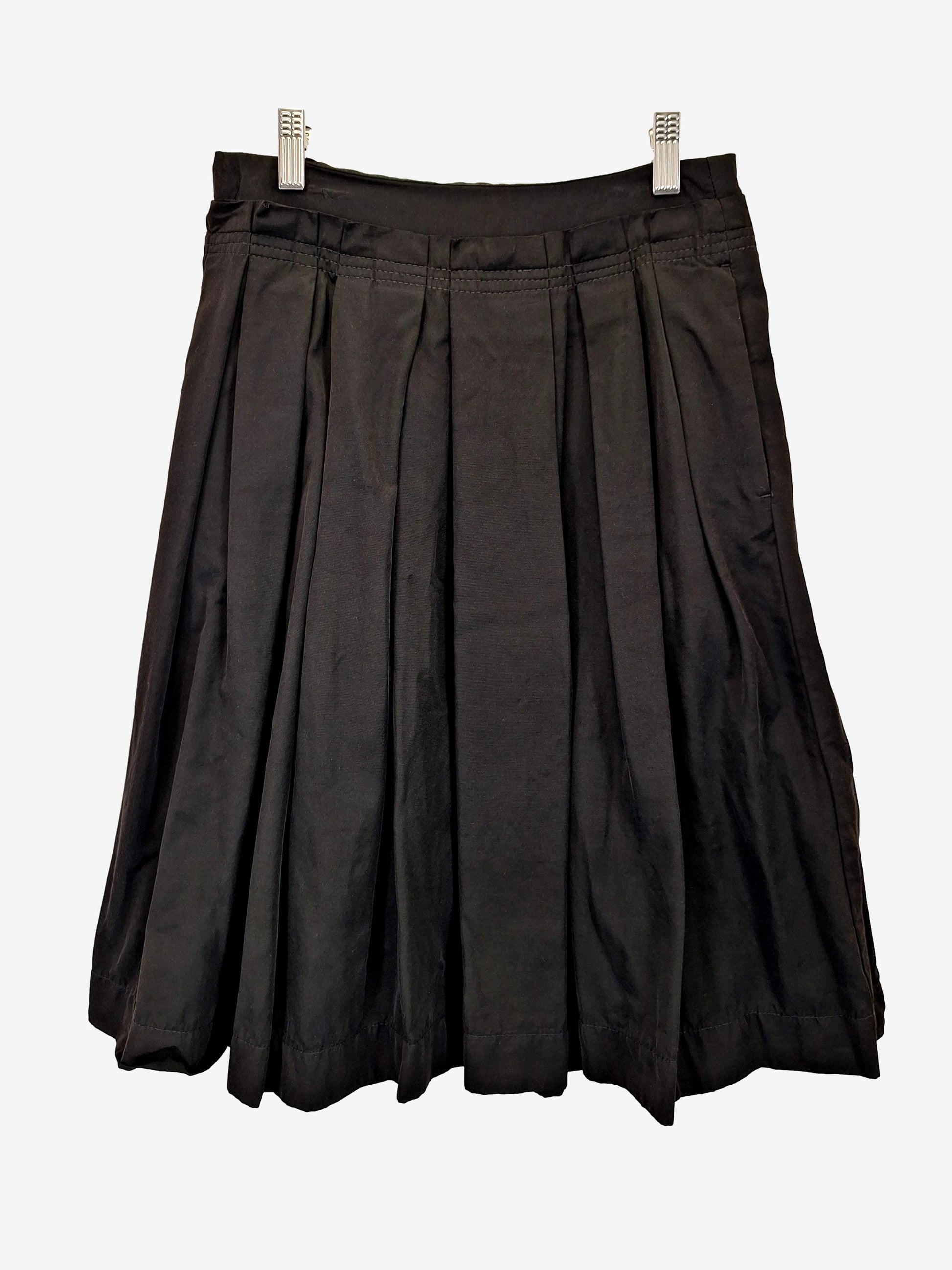 Cue Pleated Classic Evening Midi Skirt Size 8 by SwapUp-Online Second Hand Store-Online Thrift Store