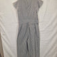 French Connection Waffle Striped Jumpsuit Size 12 by SwapUp-Online Second Hand Store-Online Thrift Store