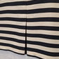 Veronika Maine Striped Staple Midi Skirt Size 10 by SwapUp-Online Second Hand Store-Online Thrift Store