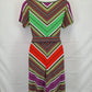 Leona Edmiston Striped Belted Midi Dress Size S by SwapUp-Online Second Hand Store-Online Thrift Store