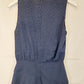 Cue Textured Navy Wrap Top Size 8 by SwapUp-Online Second Hand Store-Online Thrift Store