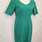 Laura Ashley Jade Classic Tailored Midi Dress Size 10 by SwapUp-Online Second Hand Store-Online Thrift Store