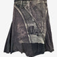 Obi Screen Printed A-line Midi Skirt Size 12 by SwapUp-Online Second Hand Store-Online Thrift Store