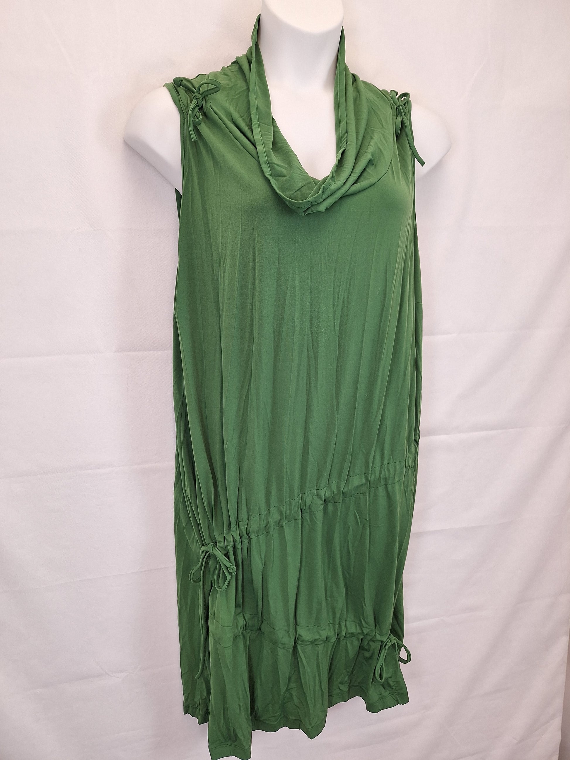 Taking Shape Stretch Cowl Neck Midi Dress Size XL Plus by SwapUp-Online Second Hand Store-Online Thrift Store