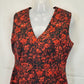 Rhodes & Beckett Floral Office Style Midi Dress Size 10 by SwapUp-Online Second Hand Store-Online Thrift Store