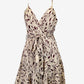 Here Comes The Sun Floral Tie Waist Midi Dress Size 6 by SwapUp-Online Second Hand Store-Online Thrift Store