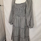 Atmos & Here Check Shirred Maxi Dress Size 26 by SwapUp-Online Second Hand Store-Online Thrift Store
