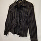Cue Striped Frill Shirt Size 8 by SwapUp-Online Second Hand Store-Online Thrift Store