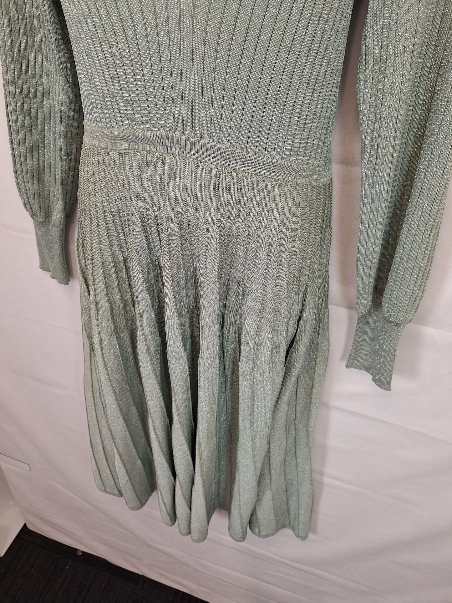 Sheike Tayla Knit Mint Midi Dress Size M by SwapUp-Online Second Hand Store-Online Thrift Store