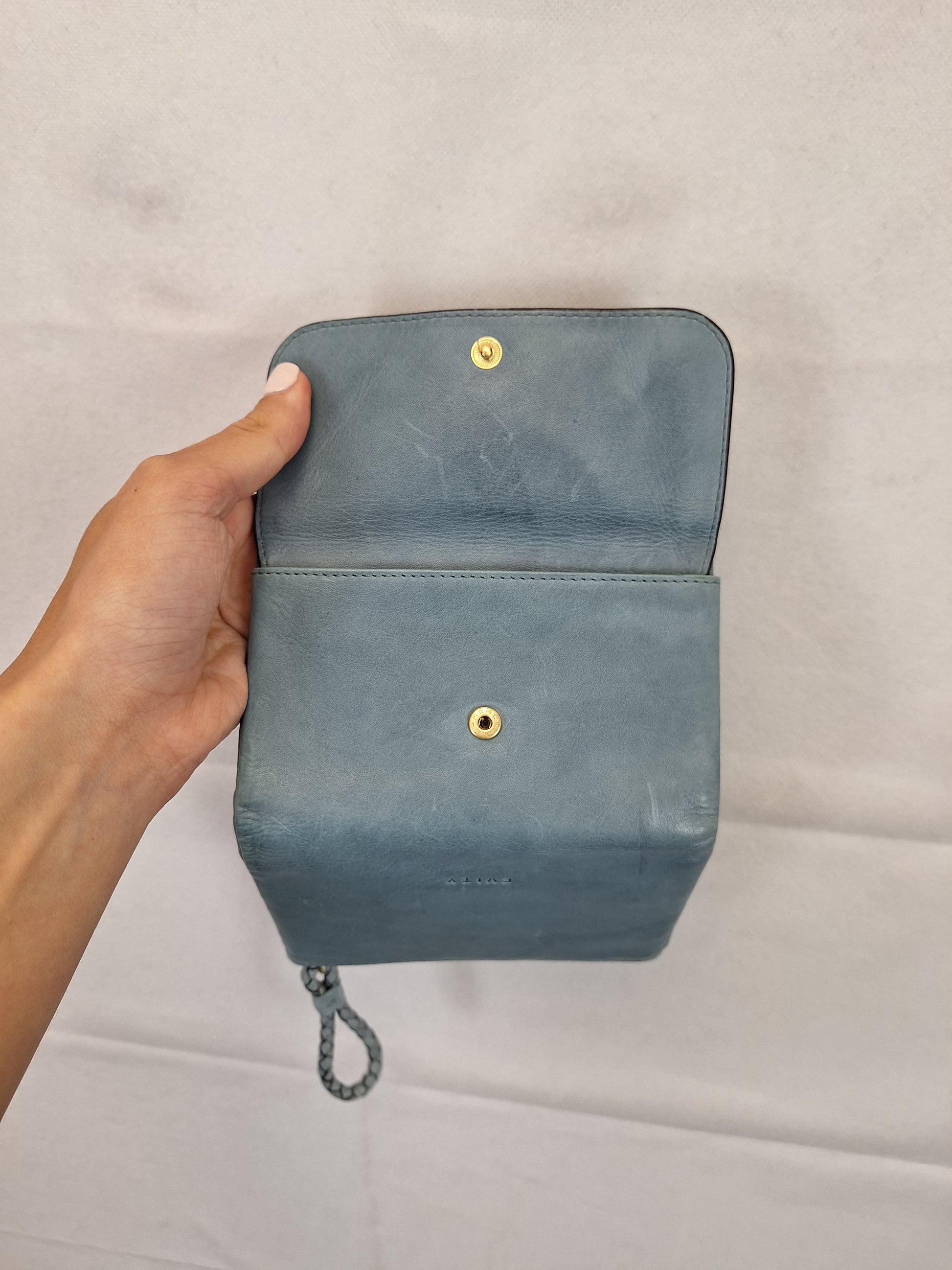 Strand Evity Infinity Blue Wallet Size OSFA by SwapUp-Online Second Hand Store-Online Thrift Store