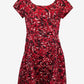 David Lawrence Floral Office Style Midi Dress Size 8 by SwapUp-Online Second Hand Store-Online Thrift Store