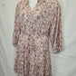 Tigerlily Floral Deep V Mini Dress Size 12 by SwapUp-Online Second Hand Store-Online Thrift Store