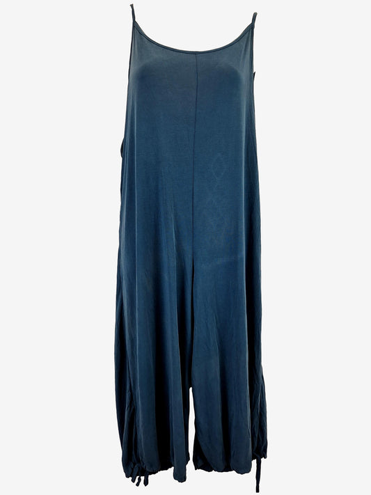 Dharma Bums Emerald Soft Flowy  Jumpsuit Size M by SwapUp-Online Second Hand Store-Online Thrift Store