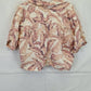 JAG Cropped Boxy Leaf Shirt Size M by SwapUp-Online Second Hand Store-Online Thrift Store