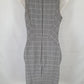 Cue Checkered Midi Dress Size 8 by SwapUp-Second Hand Shop-Thrift Store-Op Shop 