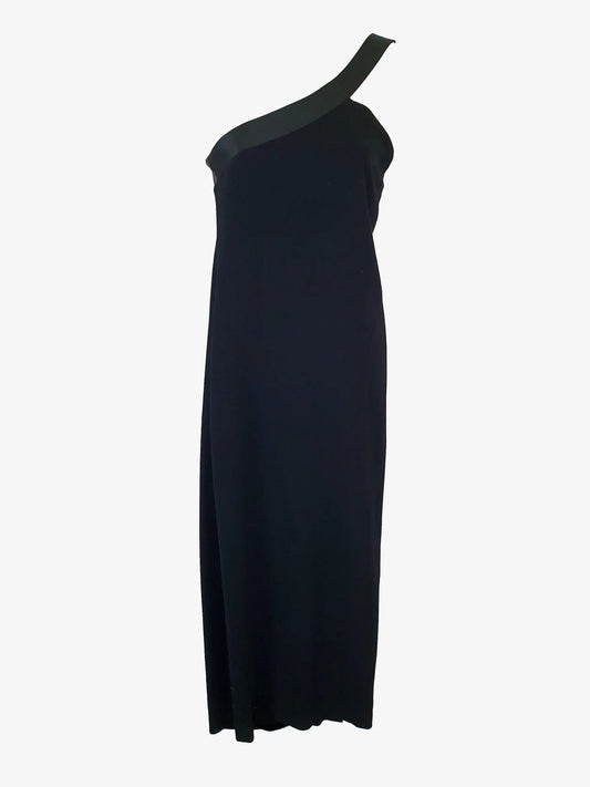 Events One Shoulder Evening Maxi Dress Size 10 by SwapUp-Second Hand Shop-Thrift Store-Op Shop 